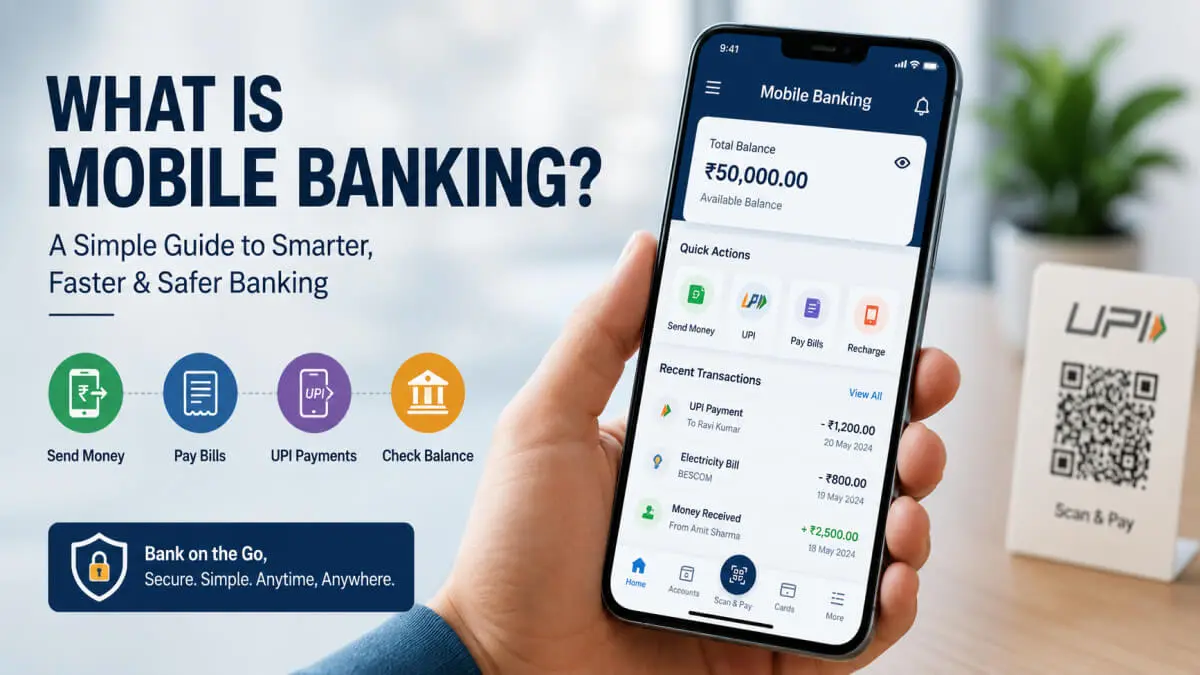 What is Mobile Banking and how it works in India