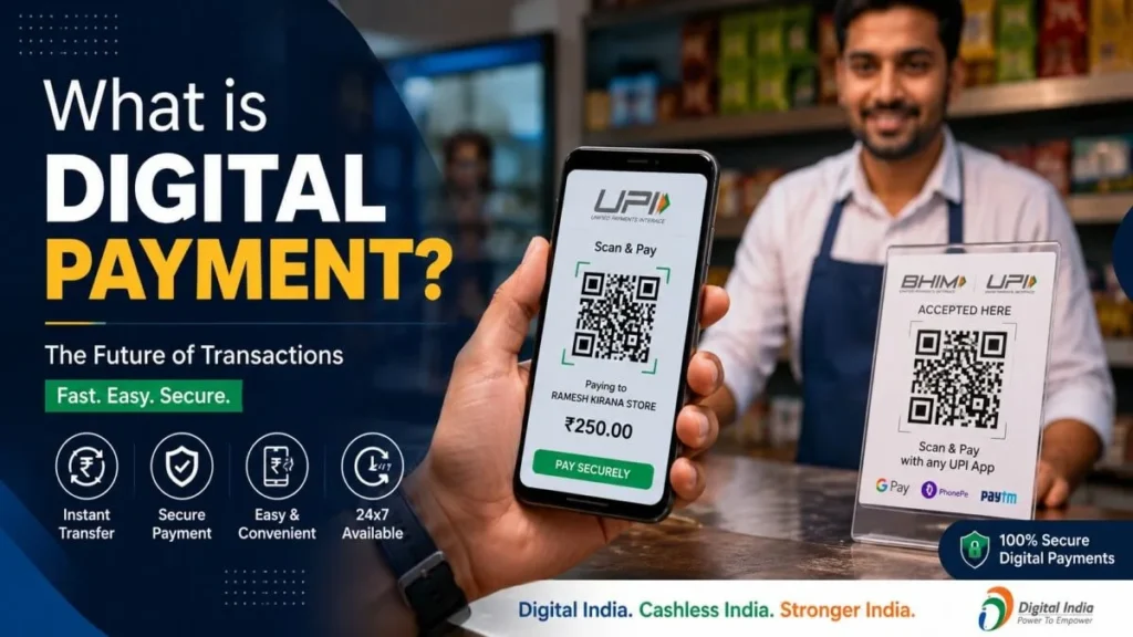 What is digital payment in India