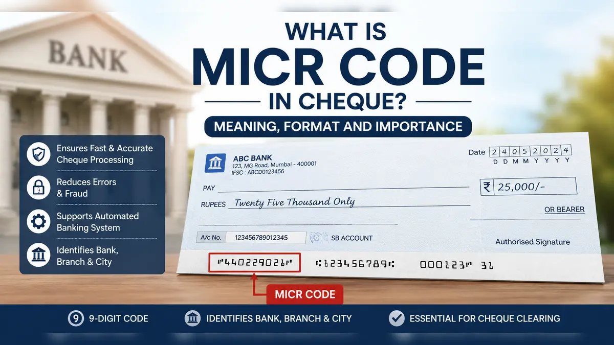 Understanding What the MICR Code in a Cheque