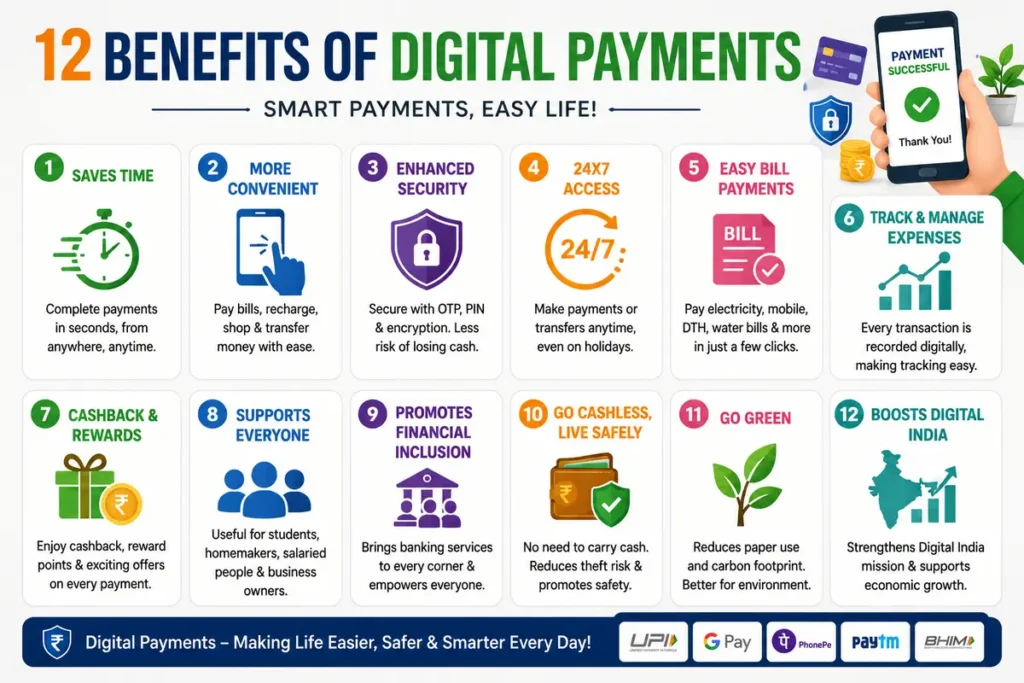 How Do Digital Payments Make Life Easier? 12 Powerful Benefits benefits of digital payments for banking customers