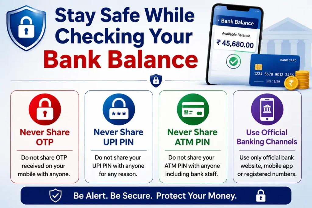 Why is awareness about checking the account balance important?