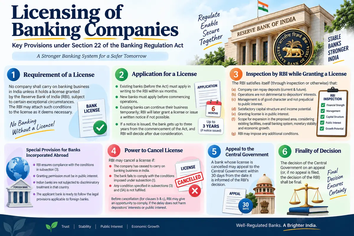 Licensing of Banking Companies